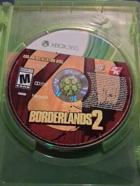 Borderlands 2 Add-On Installation Disc - Brown and Black